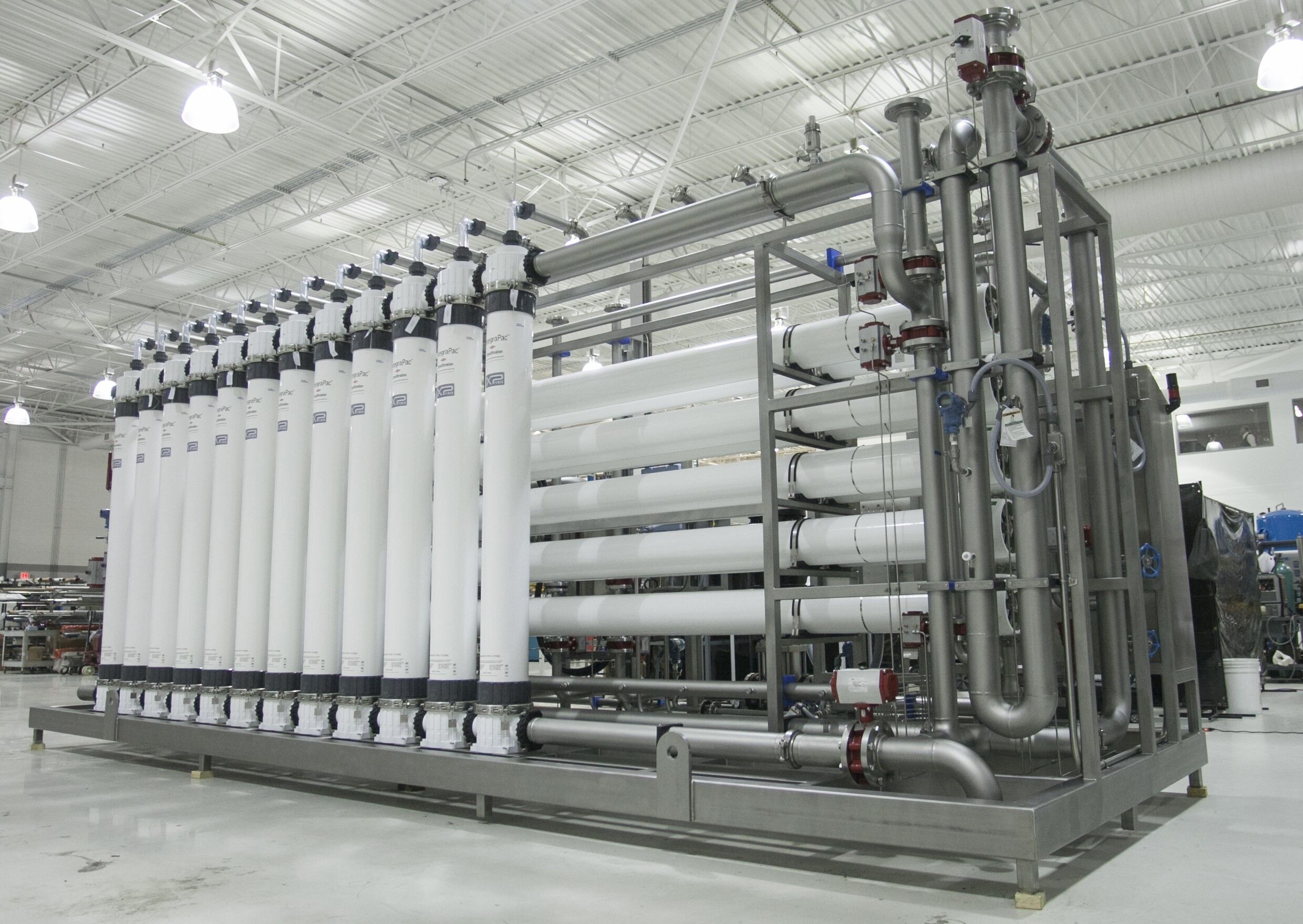 Ultrafiltration membrane water treatment system